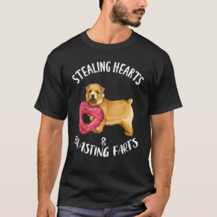 Stealing Heart Blasting Farts Norwich Terrier Vale T-Shirt