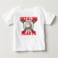 Stealing Hearts Baseball Tee