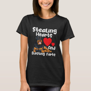 Stealing Hearts & Blasting Farts - Rottweiler Pupp T-Shirt