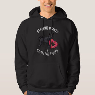 Stealing Hearts Blasting Farts Schipperke Valentin Hoodie