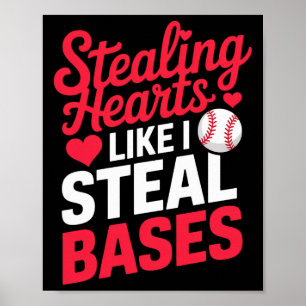 Stealing Hearts Like I Steal Ses Cute Sell Valenti Poster