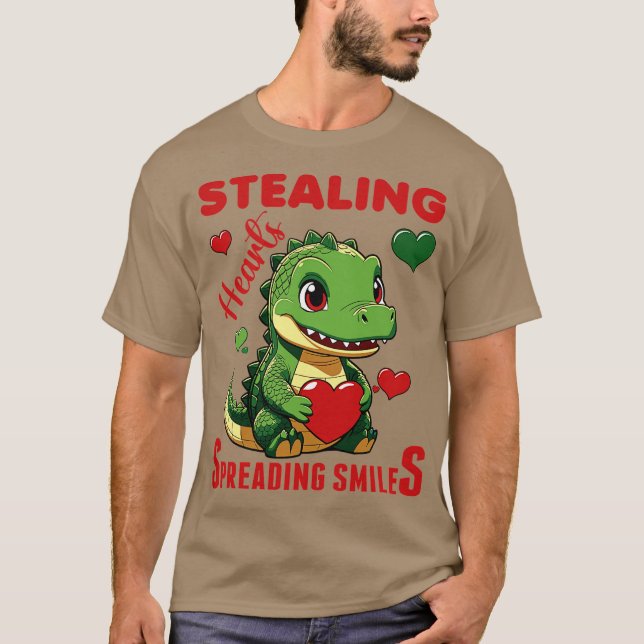 stealing hearts spreading smiles T-Shirt (Front)