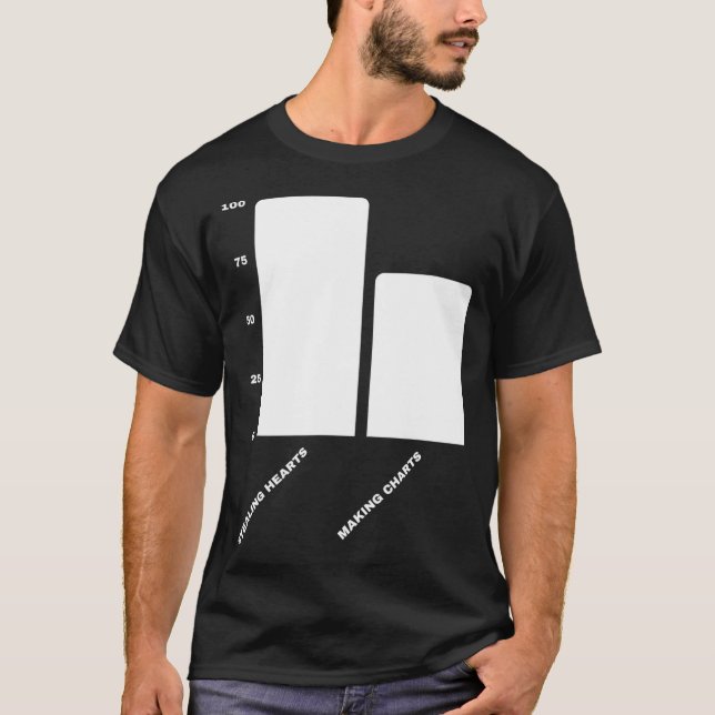 Stealing Hearts Statistics Shirt - Funny Data Anal (Front)