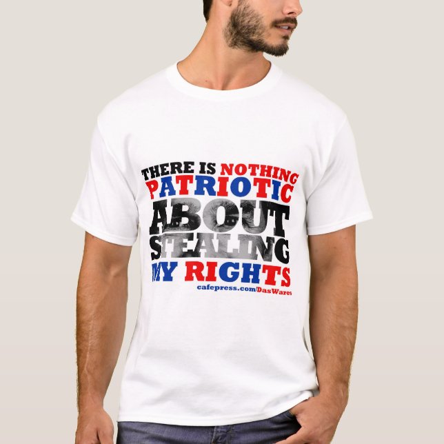 Stealing My Rights T-Shirt (Front)