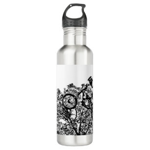 Stealing the Air - Freestyle Motocross Rider 710 Ml Water Bottle