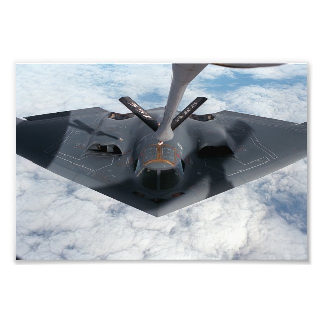 Stealth Bomber Photo Print (Front)