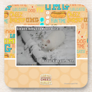Stealth Kitty 1 Coaster