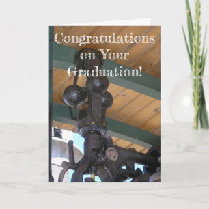 Steam Ahead Graduation Card