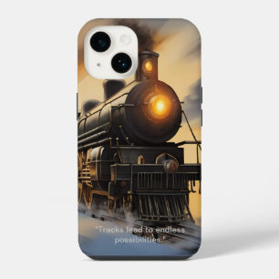 Steam ahead into new horizons. iPhone 14 case