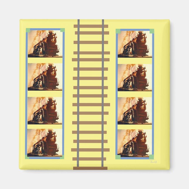 Steam by Bruce Tunis Magnet (Front)