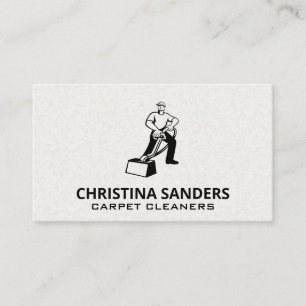 Steam Cleaner   Cleaning Services Business Card