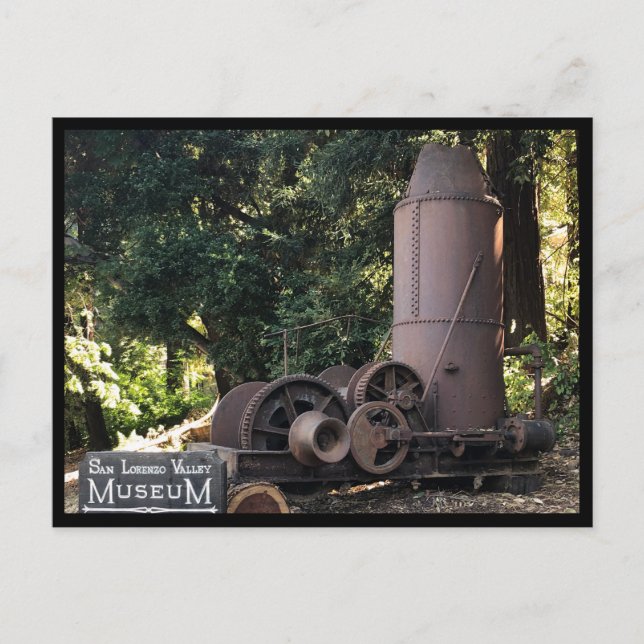 Steam Donkey Postcard (Front)