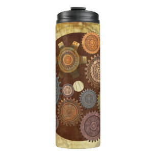 Steam Elegance Steampunk Thermal Tumbler