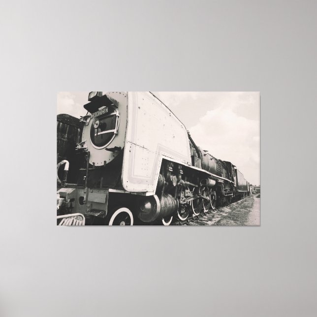 Steam Engine Canvas Print (Front)