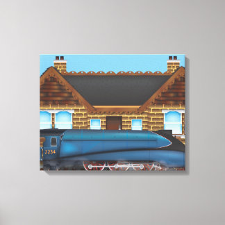 Steam Engine Canvas Print