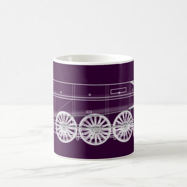 Steam Engine Coffee Mug (Center)