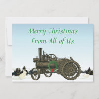 Steam Engine Farm Tractor Traction Farming Antique
