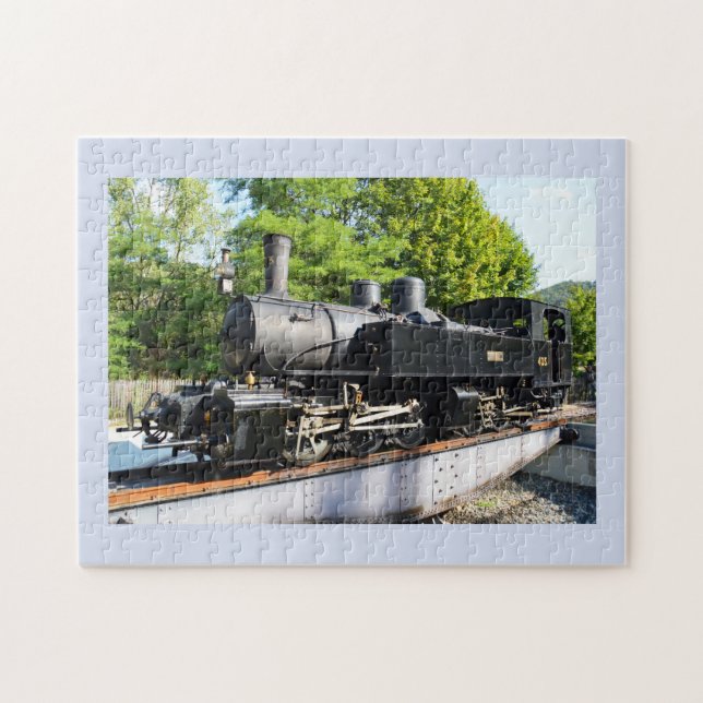 Steam engine jigsaw puzzle (Horizontal)