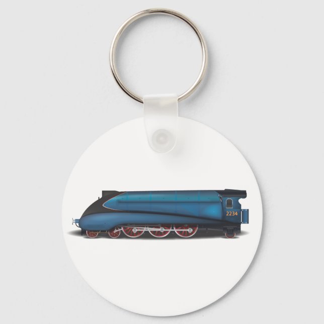 Steam Engine Key Ring (Front)