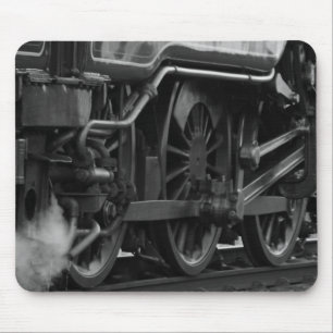 Steam Engine Locomotive Train Gifts Mouse Mat