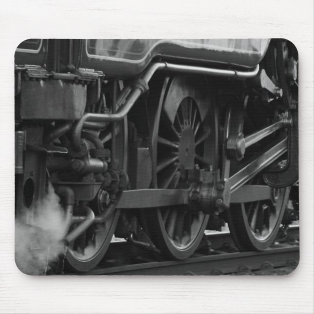 Steam Engine Locomotive Train Gifts Mouse Mat (Front)