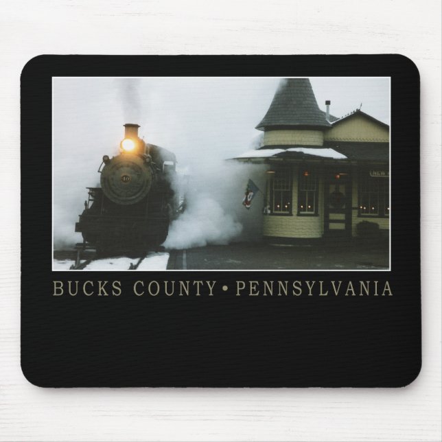 Steam Engine Mouse Mat (Front)