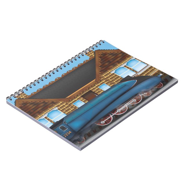 Steam Engine Notebook (Left Side)