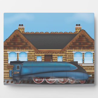 Steam Engine Plaque