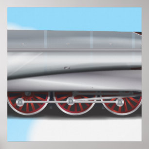 Steam Engine Poster
