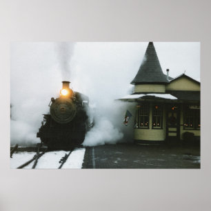 Steam Engine Poster