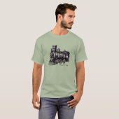 Steam engine t-shirt design (Front Full)