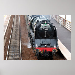 Steam engine The Duke of Gloucester Poster