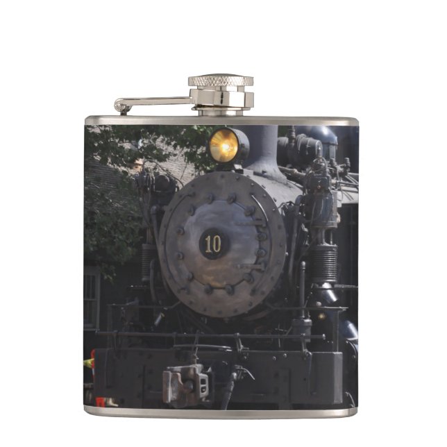 Steam Engine Train Flask (Front)
