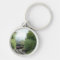 Steam Engine Train Keychain Keyring