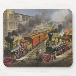 Steam Engines Mouse Mat