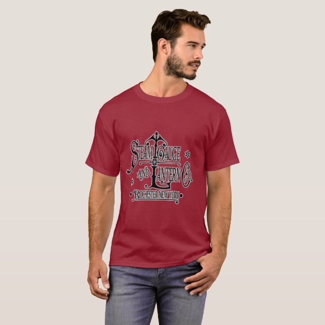 Steam Gauge Lantern logo 1883  lantern shirt (Front Full)