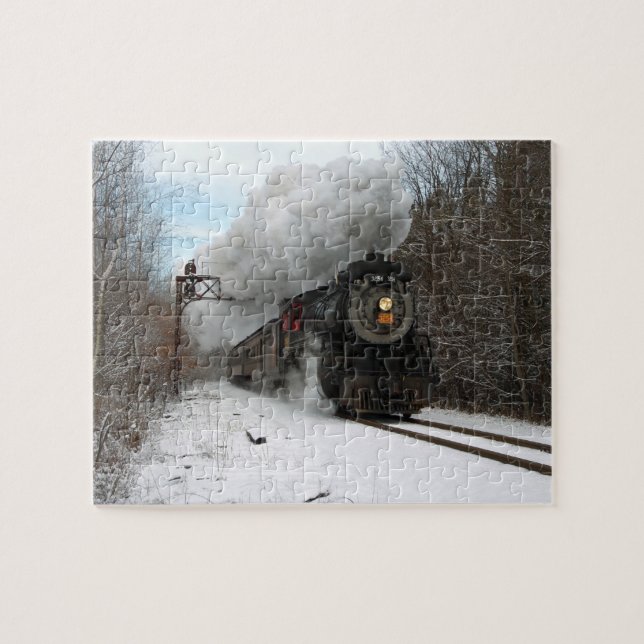 Steam in Winter Puzzle (Horizontal)