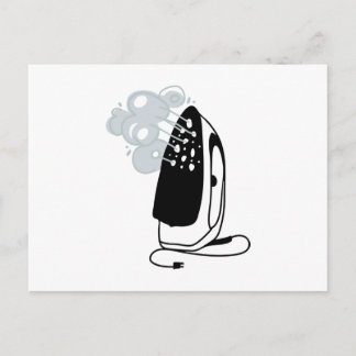 Steam Iron Postcard