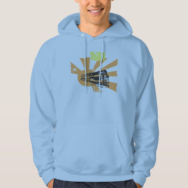 Steam locator design BR 18201 DDR. Hoodie (Front)