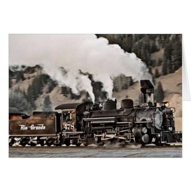 Steam Locomotive (Front Horizontal)