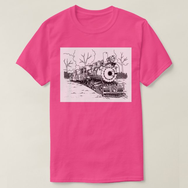 Steam Locomotive 15 T-Shirt (Design Front)
