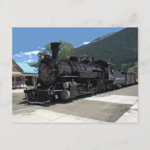 Steam locomotive 482, Durango & Silverton Postcard
