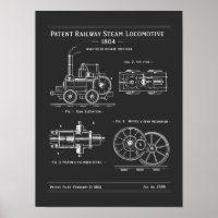 Steam Locomotive Blueprint