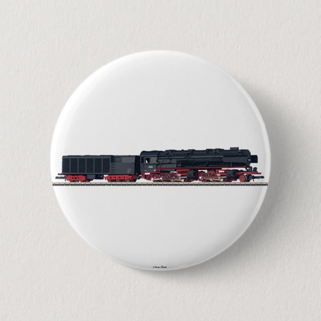 Steam Locomotive BR 53 Borsig Button (Front)
