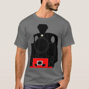Steam Locomotive Draw Design old railway narrow ga T-Shirt