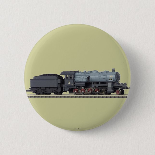 Steam Locomotive G 12 Button (Front)