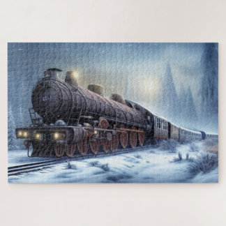 Steam Locomotive Jigsaw Puzzle