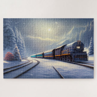 Steam Locomotive Jigsaw Puzzle