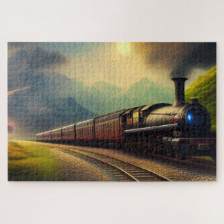 Steam Locomotive Jigsaw Puzzle