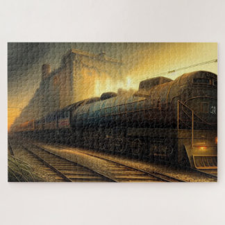 Steam Locomotive Jigsaw Puzzle